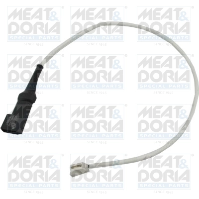 Warning Contact, brake pad wear